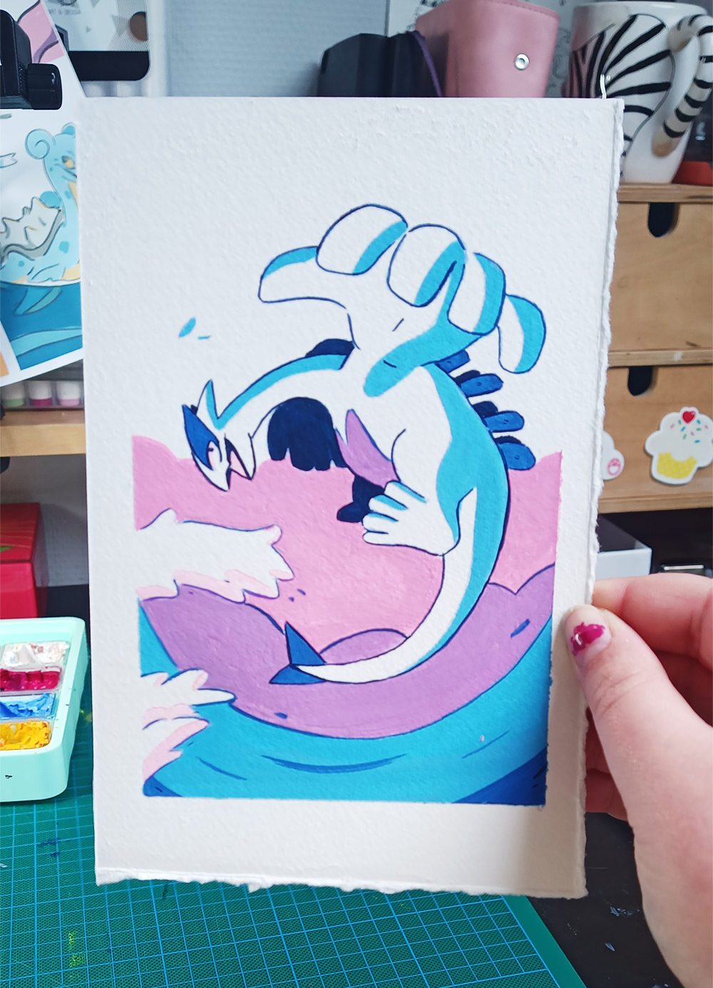 GOUACHE - Légende