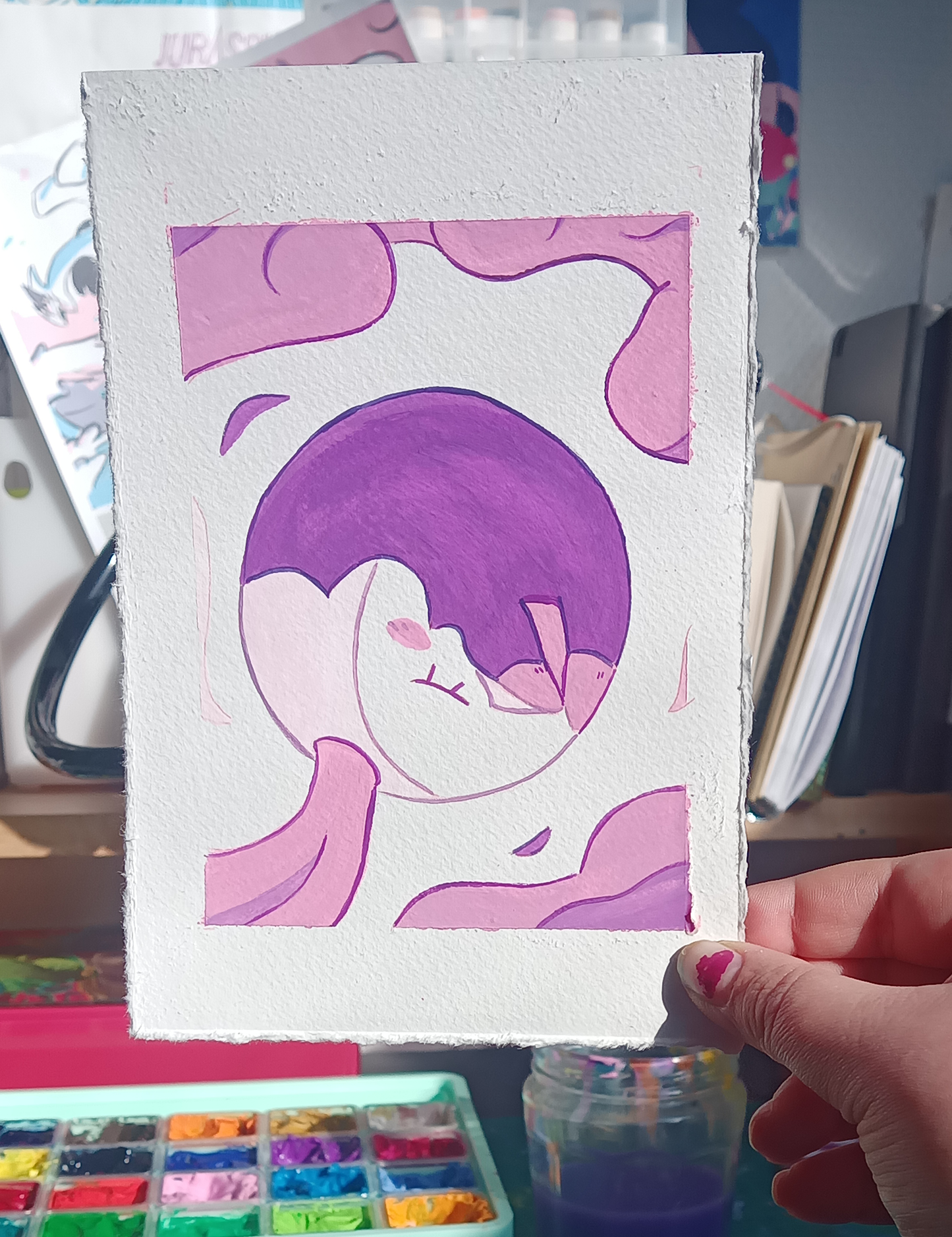 GOUACHE - Psy