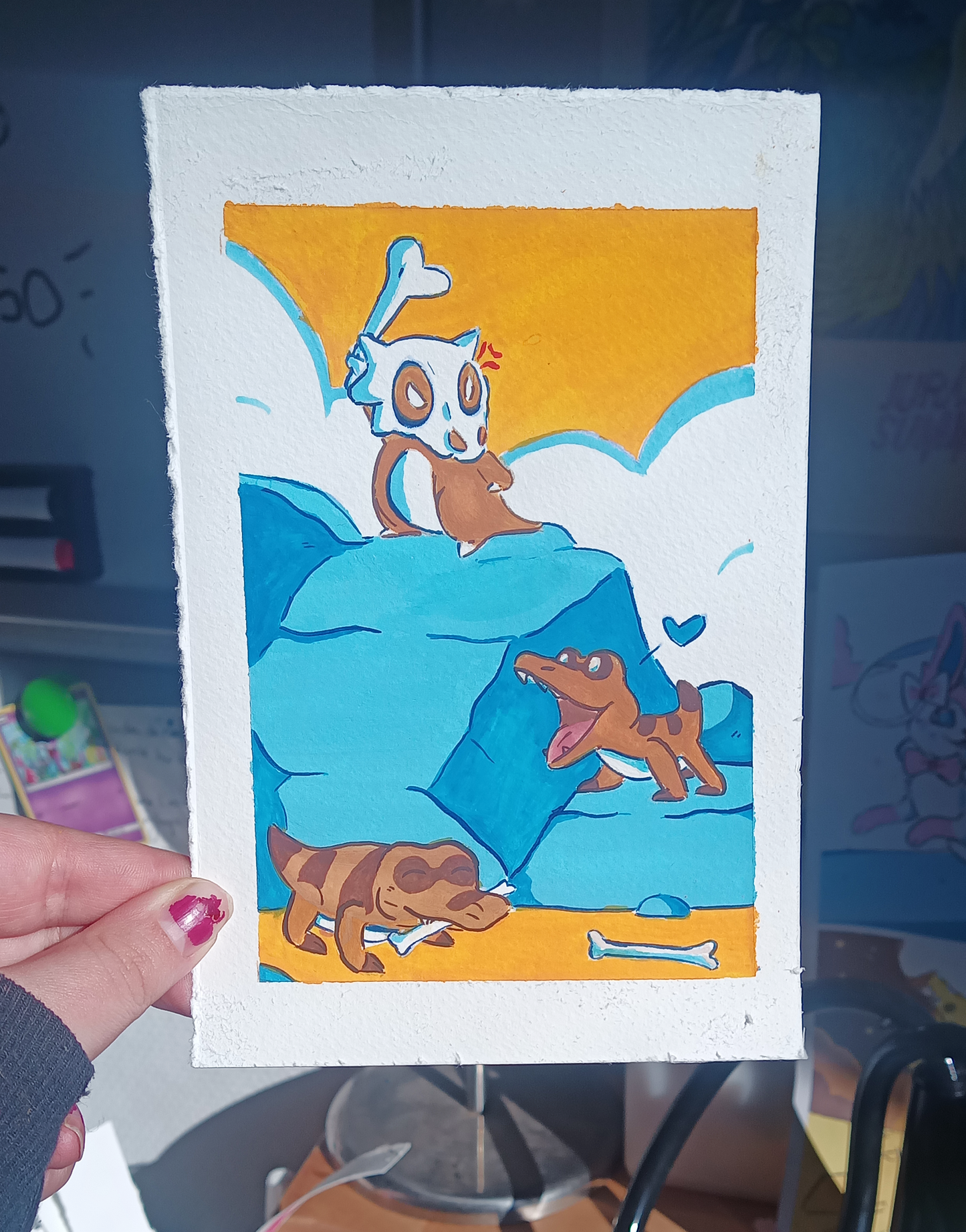 GOUACHE - Sol