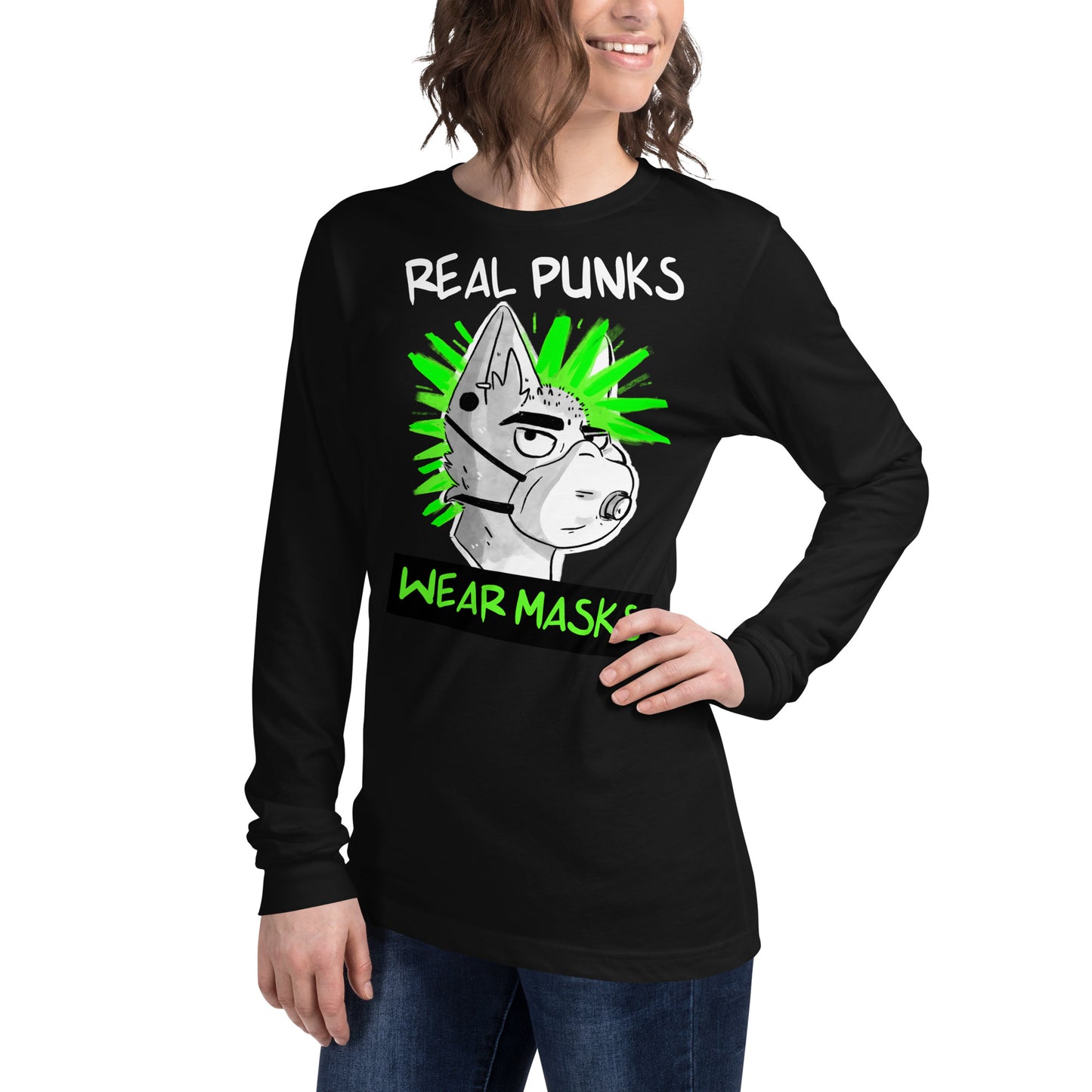 Real punks wear masks - Pull