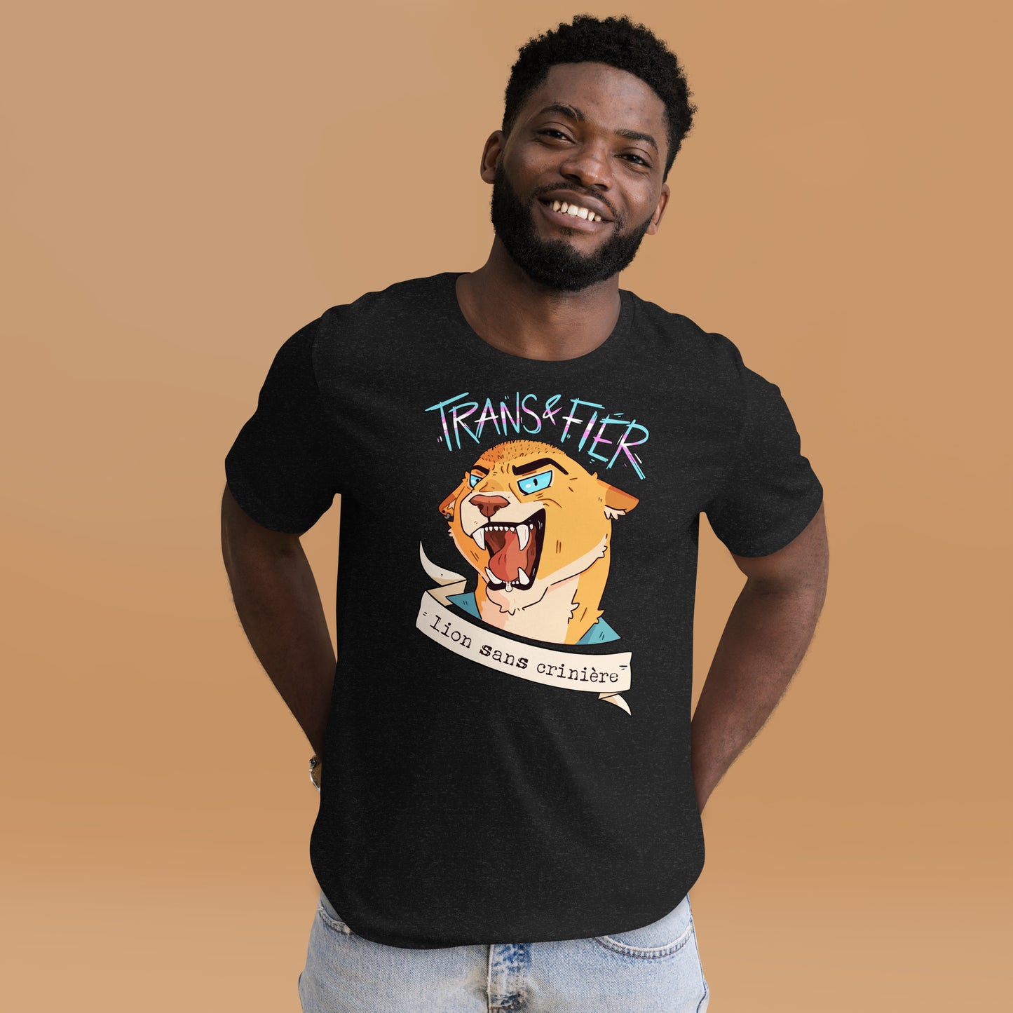 Lion sans crinière - T-Shirt