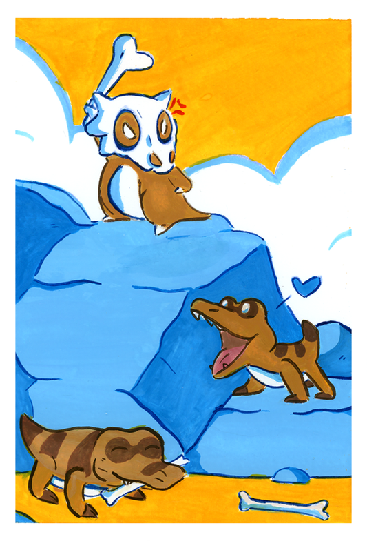 GOUACHE - Sol